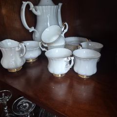 Royal Albert Val Dor Bone China Tea Set 13 Pieces