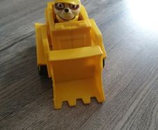 Rubble Paw Patrol character and vehicle