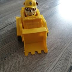 Rubble Paw Patrol character and vehicle