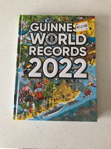 Guinness World Records 2022 Book - New