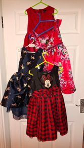 4 stunning occasion dresses for a little princess age 4-6 yo, like new