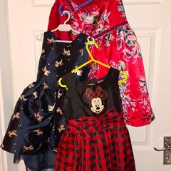 4 stunning occasion dresses for a little princess age 4-6 yo, like new