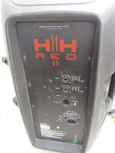 H and H red pro speaker