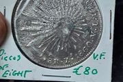 Mexico 1860 pieces of 8