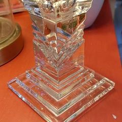Galway Crystal -  Heavy Pillar candle holder