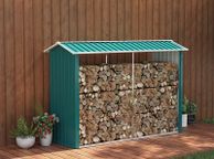 main image for ad Galvanised Steel Firewood Log Store Storage for logs