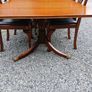 Antique dining table and chairs Image 4