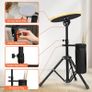 Stagg 12" drum practice Pad + Vhfosso 12" pad Pad with Stand, Sticks and Drum Stick Bucket and bag Image 3