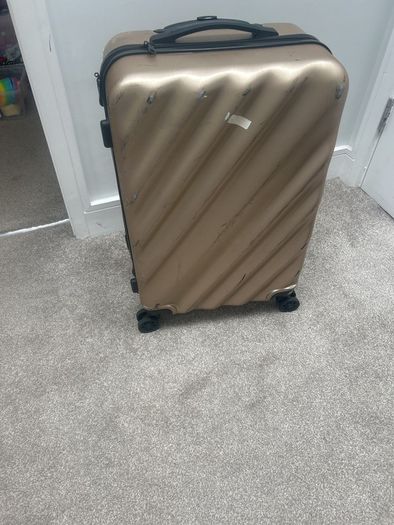 Free gold suitcase