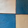 Fired Earth wall tiles - blue, turquoise, cream, white Image 8