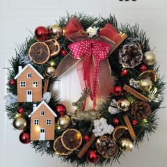 Christmas door wreath