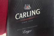 Large Carling Bar Runner/  Drip Mat