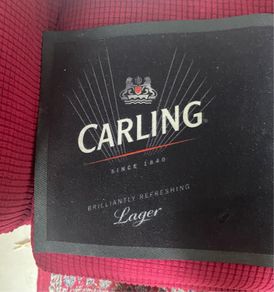 Large Carling Bar Runner/  Drip Mat