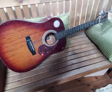 Hondo Acoustic Guitar