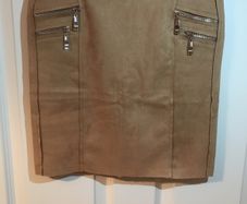 BNWT Suede Mini Skirt