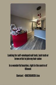 Chair Rental  Nail Lash Brow Tech  Kilcock