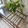 Mid Century bamboo coffee table Image 5