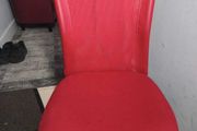 Red Ergonomic Mesh Office Chair  Stylish &amp; Comfortable (Good Condition)