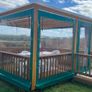 PVC Blinds for pergolas, pubs, smoking areas Image 3