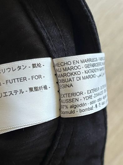 Massimo Dutti mens black trousers 32/32