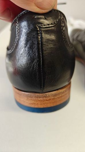 Designer Paul Smith Black Leather Oxford Men's Shoes