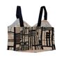DKNY cotton abstract cropped top Image 2