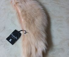 Simple Be Faux Fur Nude Scarf Collar.  B.N.W.T  S. One Size.
