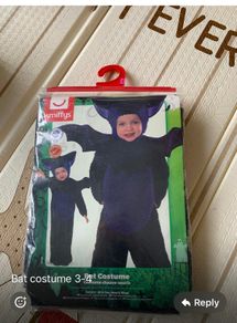 Boys haloween bat costume