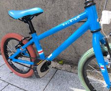 kids 16 inch Raleigh pop bike