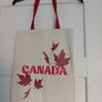Red ladies slippers, size 37 (with free gift - tote bag, new) Image 4