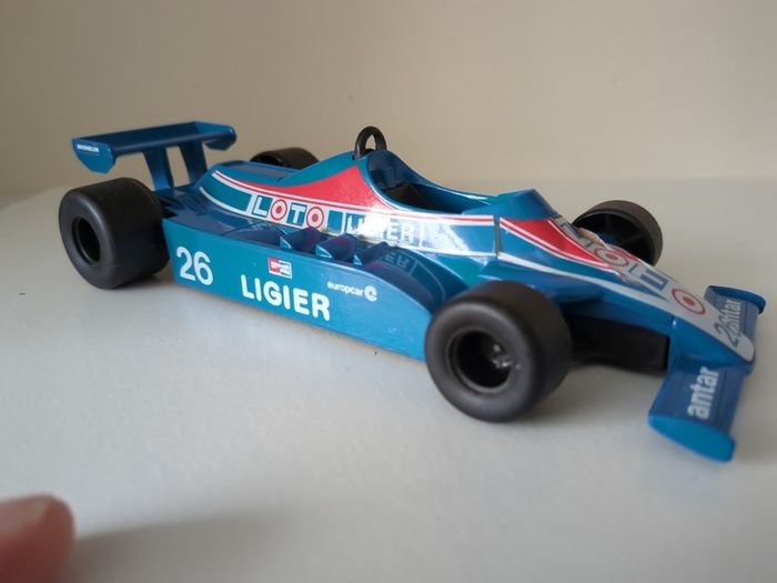 Vintage Polistil Talbot Ligier JS 17 F1 Die-Cast Model 1:23 Scale