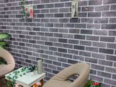 3D Wall Panels with Black & Grey Brick Design 10 pcs EPS