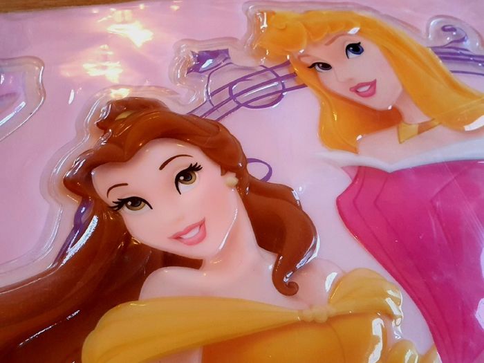 New Sealed Large 3D Disney Princess Wall Decal Sticker