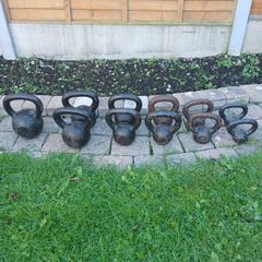 kettlebells