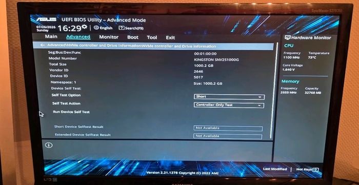Asus Mini Pc Pn 41 32gb, 1tb