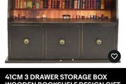 vintage style hanging wall unit new price 165