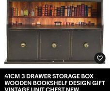 vintage style hanging wall unit new price 165