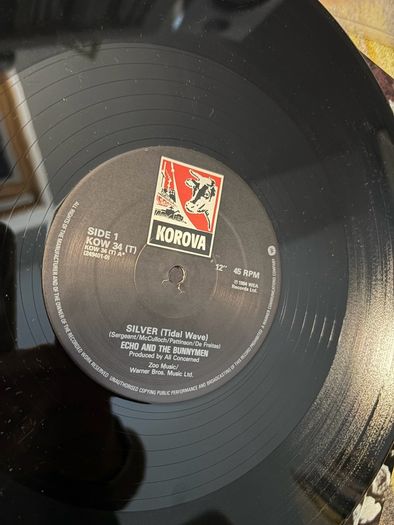 Echo & The Bunnymen vinyl 12" single