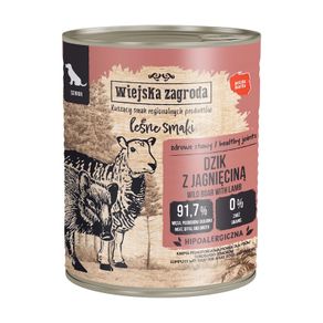 Country of Animals - Forest Flavours - Wild Boar with Lamb (Healthy Joints) For adult dogs and seniors 800 g