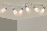Brand New Unique 6-flame ceiling spotlight E14 LED ceiling light
