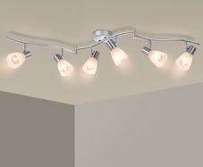 Brand New Unique 6-flame ceiling spotlight E14 LED ceiling light