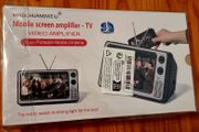Screen Magnifier, Waterproof, Eye Protection Desktop Enlarger for Movies and Videos, new.