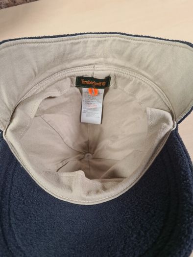 Timberland junior kids fleece trapper hat navy Size 52 boys girls