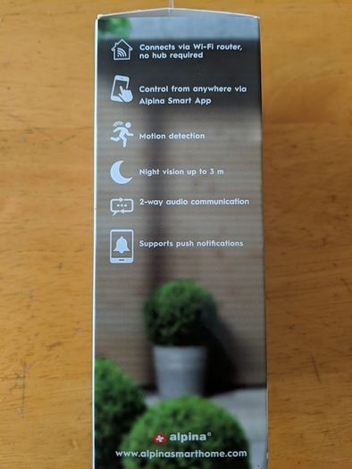 Alpina Smart Wi-Fi Doorbell