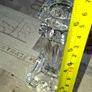 A Beautiful and Elegant Vintage 4 Piece Crystal Vanity Set, 2 candle sticks dish with lid and large tray., perfect for styling a Dressing Table, Boudoir, or Bathroom vanity. Postage Available or Collection Image 8