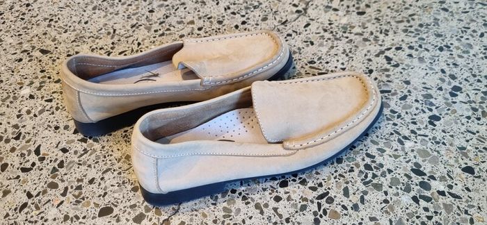 suede loafers