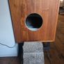 Walnut and Marble Top Cabinet Image 5