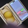 iPhone 15 Plus, 128GB, Yellow, Unlocked Image 4
