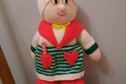 Hand Knitted Mrs Claus