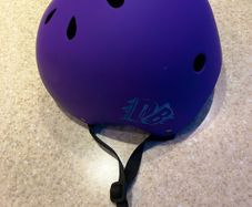 Bike Helmet. Medium (54-58cm). Brand New. Lightweight Purple